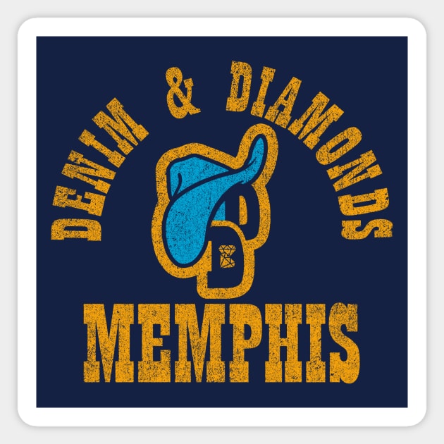 Denim & Diamonds Sticker by rt-shirts